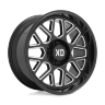 XD Wheels XD84921250344N Grenade 2 Wheel Gloss Black Milled 20x12 -44