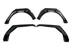 DV8 Offroad FDJL-09 Armor Fender Flares Set 4 PC Jeep Wrangler JL 18-25