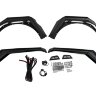 DV8 Offroad FDJL-09 Armor Fender Flares Set 4 PC Jeep Wrangler JL 18-25