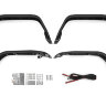 DV8 Offroad FDGL-07 Slim Fender Flares Set 4 PC Jeep Gladiator JT 20-24