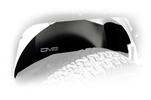 DV8 Offroad INFEND-01RB Rear Inner Fenders Set 2PC Rear Jeep Wrangler JK 07-18