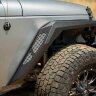 DV8 Offroad FDJK-09 Armor Fender Flares Set 4 PC Jeep Wrangler JK 07-18
